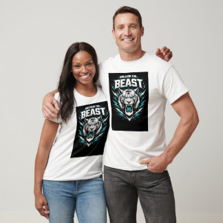 Libérez La Bête - T-Shirt Graphique de Lion Puissa