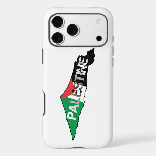 Libérez la Palestine Drapeau sur la carte Palestin