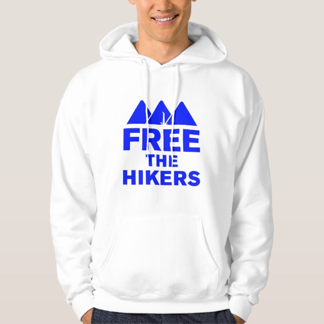 Libérez le sweat - shirt à capuche de randonneurs (Devant)