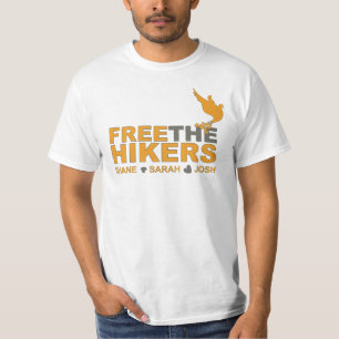 Libérez le T-shirt orange de colombe de