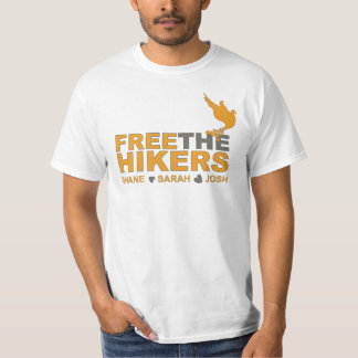 Libérez le T-shirt orange de colombe de