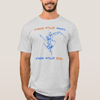 Libérez votre talon, libérez votre T-shirt de bleu