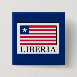 Liberia 2 Inch Square Button