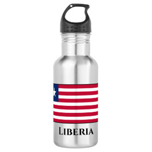 Liberia Flag 532 Ml Water Bottle
