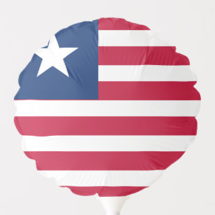 Liberia Flag Balloon