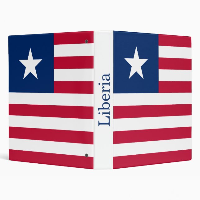 Liberia Flag Binder (Background)