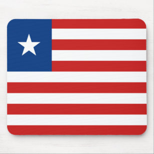 Liberia Flag Mousepad