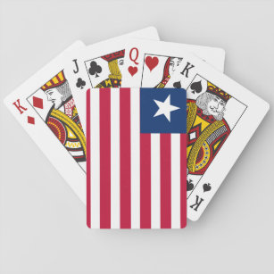 Liberia Flag Playing Cards