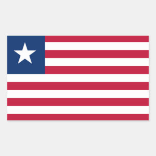 Liberia Flag Sticker