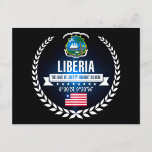 Liberia Postcard