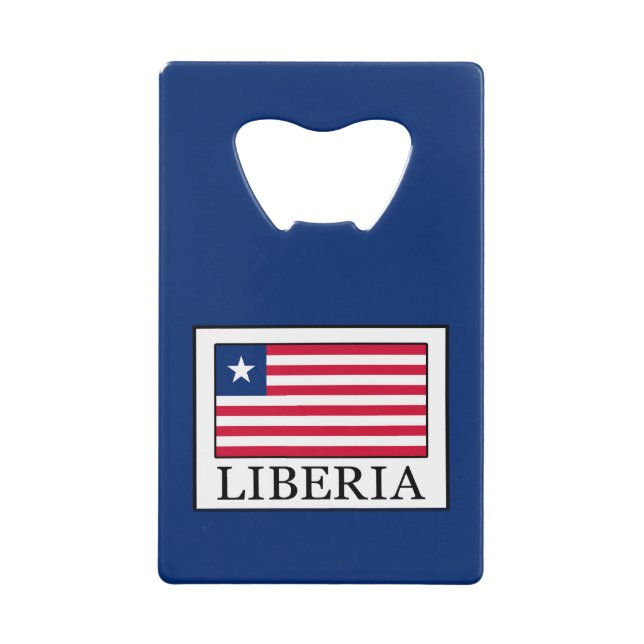 Liberia Wallet Bottle Opener (Front)