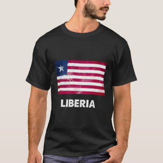Liberian Liberia Flag T-Shirt