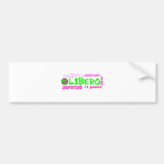 Libero Traits Bumper Sticker