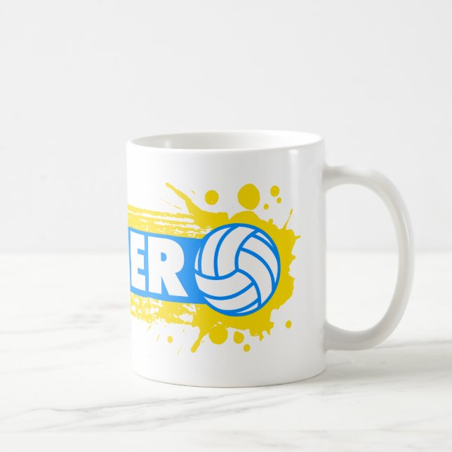 Libero Volleyball Coffee Mug (Right)