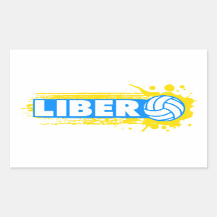 Libero Volleyball Sticker