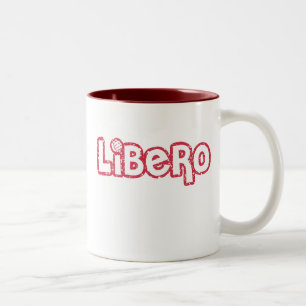 Libero Volleyball Two-Tone Coffee Mug