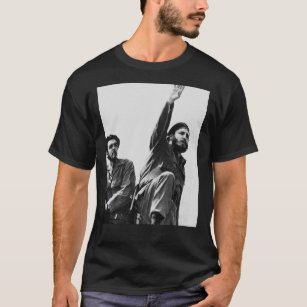 Libertad Cuba-Che Guevara &amp; Fidel Castro Graph T-Shirt