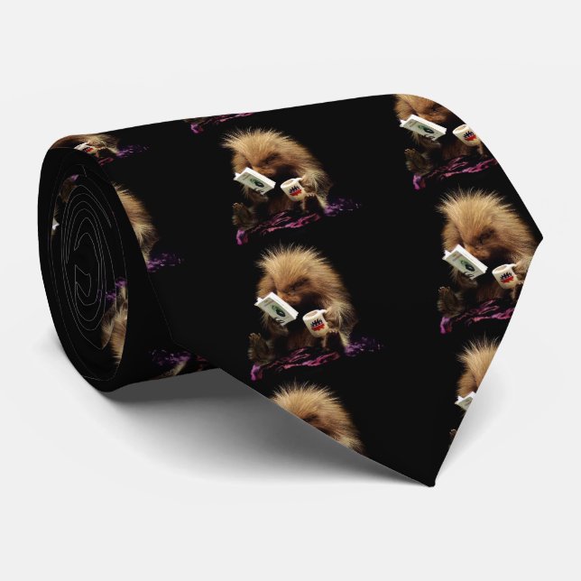 Libertarian Civil Disobedience Tie (Rolled)