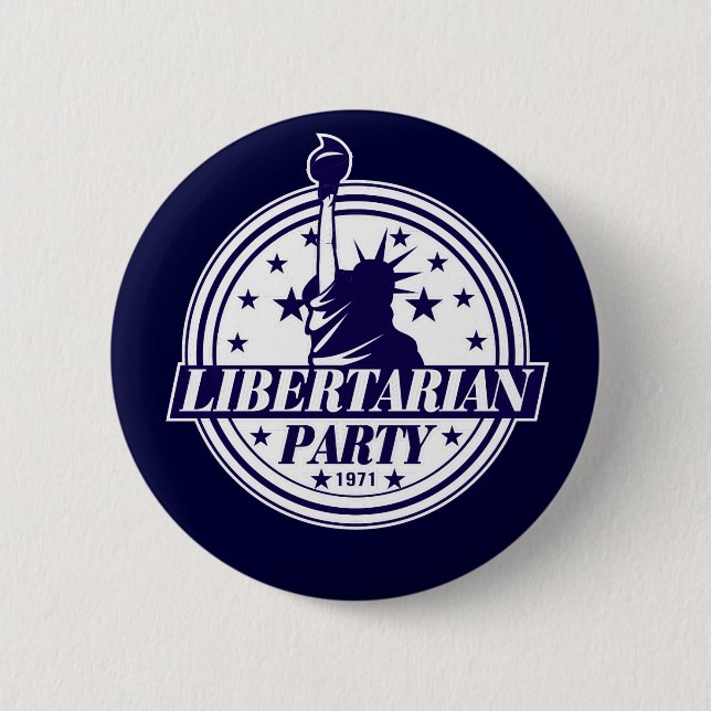 libertarian_light.ai 2 inch round button (Front)