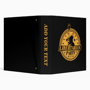 Libertarian Party 1971 Binder