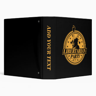 Libertarian Party 1971 Binder