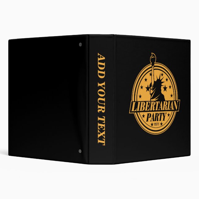 Libertarian Party 1971 Binder (Background)