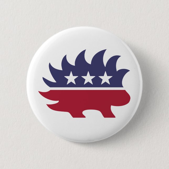 Libertarian Party 2 Inch Round Button (Front)