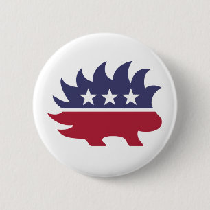 Libertarian Party 2 Inch Round Button