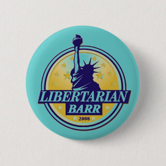 Libertarian Party BARR Button LP Denver