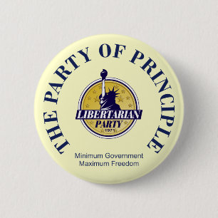 Libertarian Party Button - 5 Sizes
