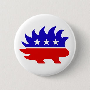 Libertarian Party Logo Button