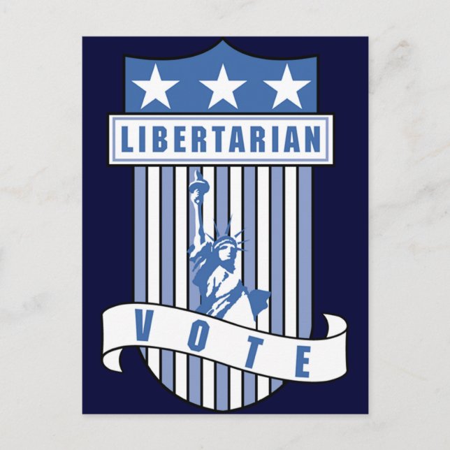 Libertarian Party Postcard (Front)