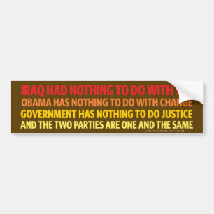 Libertarian Quartet Bumper Sticker