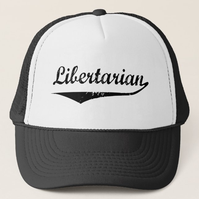Libertarian Trucker Hat (Front)