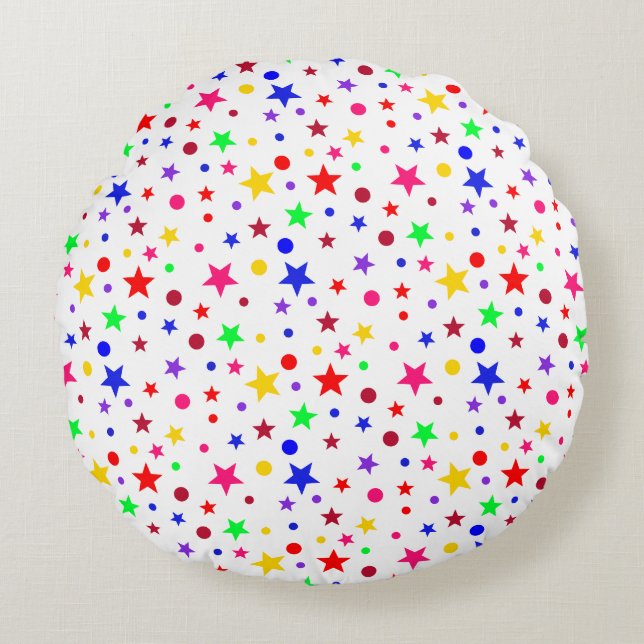 Libertas Round Pillow (Front)