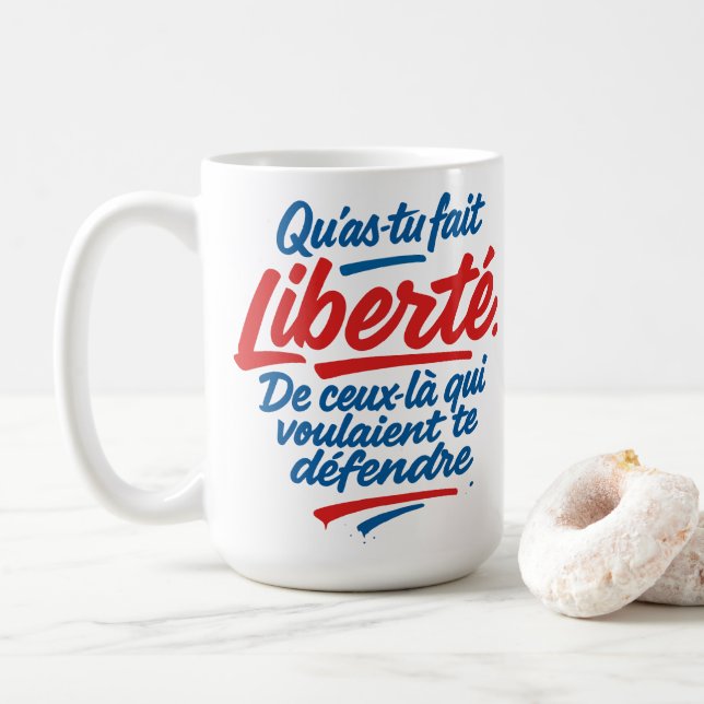 Liberté Coffee Mug (With Donut)