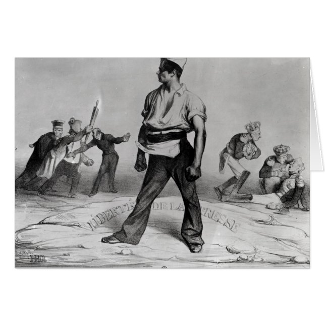 Liberté de la presse (Devant horizontal)