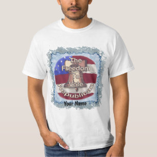 Liberté de voter t-shirt républicain