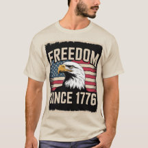 Liberté depuis T-shirt 1776