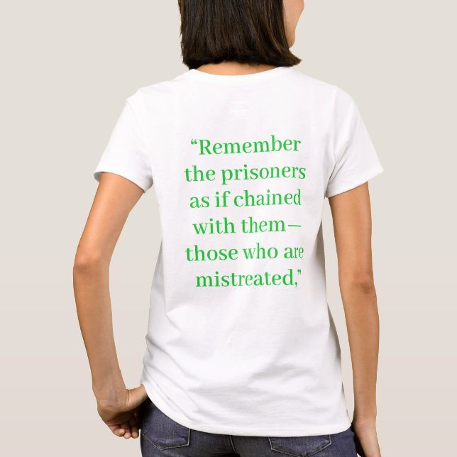 Liberté d'incarcération T-shirt (Dos)