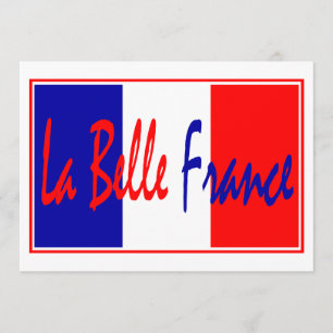 Liberté, Egalité, Fraternité - French Theme Event Invitation