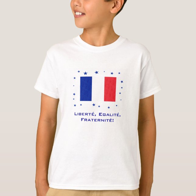 Liberté, Egalité, Fraternité! T-Shirt (Front)
