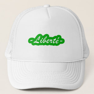 Liberte in french trucker hat