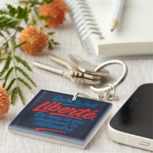Liberté Keychain