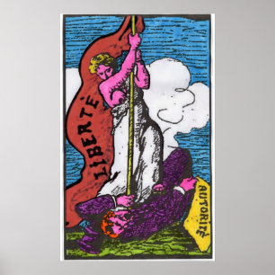 liberte (liberty) poster