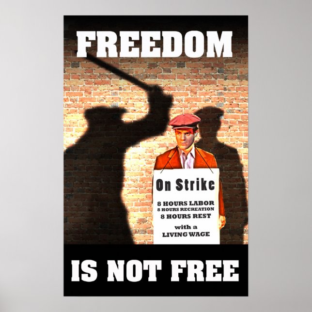 Liberté n'est pas libre — Affiche pro-Union (Devant)