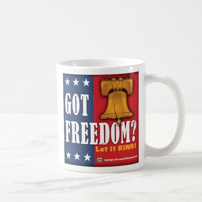 Liberté obtenue ? Tasse (Droite)