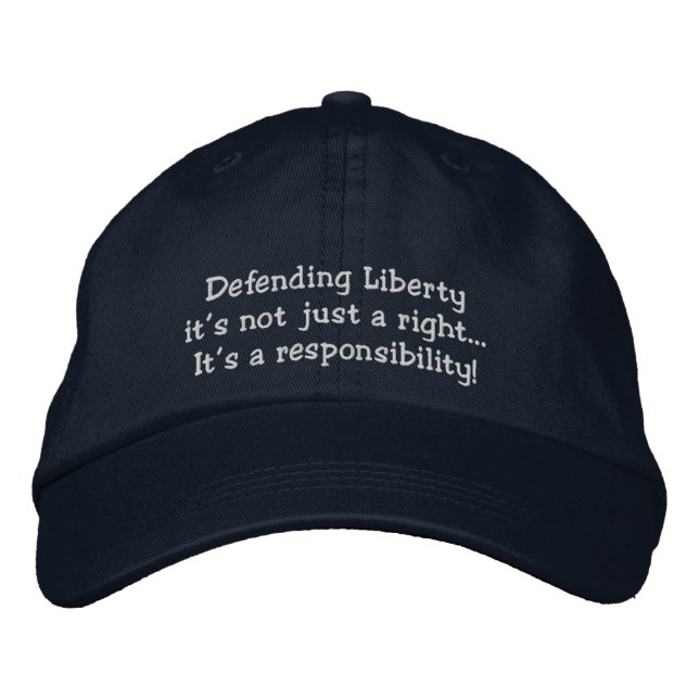 Liberties Embroidered Hat (Front)
