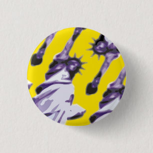 Liberty 1 Inch Round Button