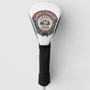 Liberty Aviator Patriotic Patriotic Aviation Vinta Golf Head Cover